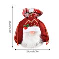 thumbnail image 3 of Bolso de muñeca sin rostro de Navidad bolsa de Navidad creativa bolsa de dulces bolsa de regalo de Navidad material: lino ANGGREK  Otros, 3 of 8