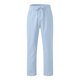 thumbnail image 4 of Pantalones largos para hombre, informales, de lino, con cordón, bolsillos, cinturón elástico, rectos, lisos., 4 of 5