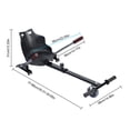 thumbnail image 3 of Tereitr Hoverboard Go Kart Conversion Kit, Adjustable Seat Attachment for 6.5” to 10” Self-Balancing Scooters, Drift Kart Accessory (Black), 3 of 9