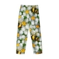 thumbnail image 5 of Haiem Bees and Flower Men's Pajama Pants Ultra Lightweight Pjs Bottoms Sleepwear Bottom Pants with Pocket Drawstring-Small, 5 of 9