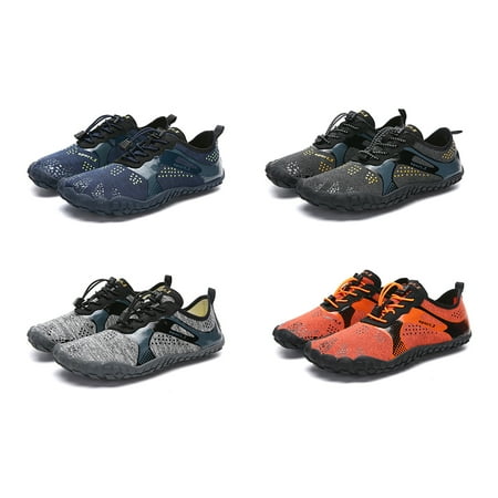 

Non-slip Diving Sneakers Breathable Running Shoes for Lake Hiking (dark blue35)