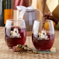 thumbnail image 3 of Happy Mother's Day Samoyed with Sweets and Flowers at a Picnic 15oz Stemless Wine Glass Mug Siberian Sammy Dog Lover Wine Glasses Cup - 13005, 3 of 5