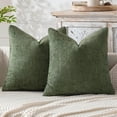 thumbnail image 2 of Chenille Throw Pillow Covers Neutral Beige Decorative Pillow Cases Soft Farmhouse Accent Cushion Covers for Sofa Bedroom Living Room Home Decor Interior Design and Cozy Style Enhancement, 2 of 9