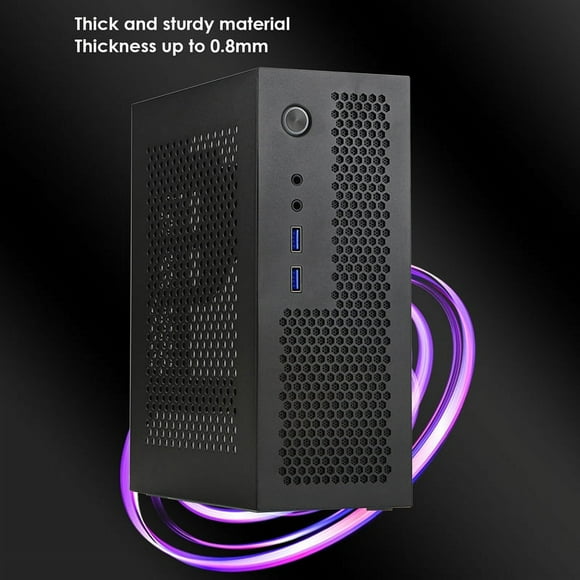 A09 HTPC Computer Case Mini ITX Gaming PC Chassis Desktop Chassis USB3.0 Computer Case Homk4116