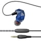thumbnail image 4 of Worallymy QKZ Auricular con cable Auriculares de sonido de alta fidelidad 3.5 mm Auriculares deportivos en la oreja Auriculares para teléfono azul Worallymy JD735802620, 4 of 7
