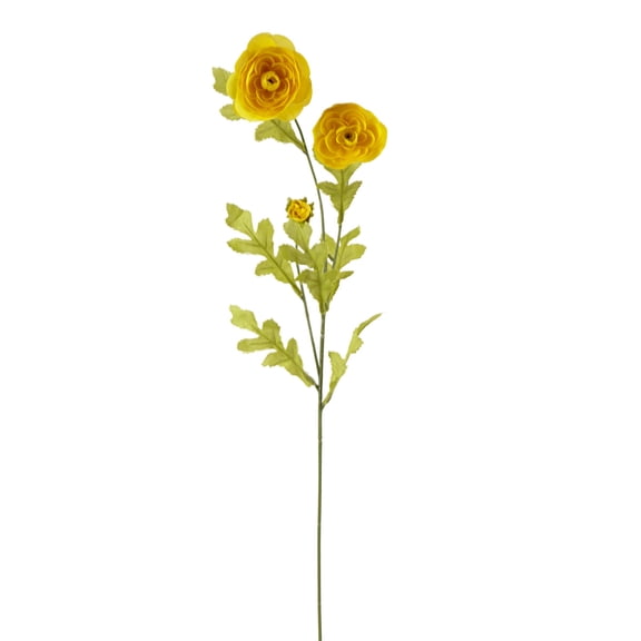 18 Pack: Yellow Ranunculus Spray by Ashland