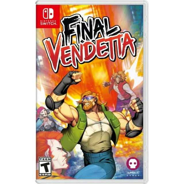 Final Vendetta Nintendo Switch Juego de Lucha Dura Cooperativo 1 o 2 Jugadores