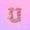 Pink Purple U, variant on Manfei Floral Butterfly Letter M Twin Comforter Sets, Sparkle Print Pink Bedding Set for Girls Women, Pink Reversible, 2 Pieces