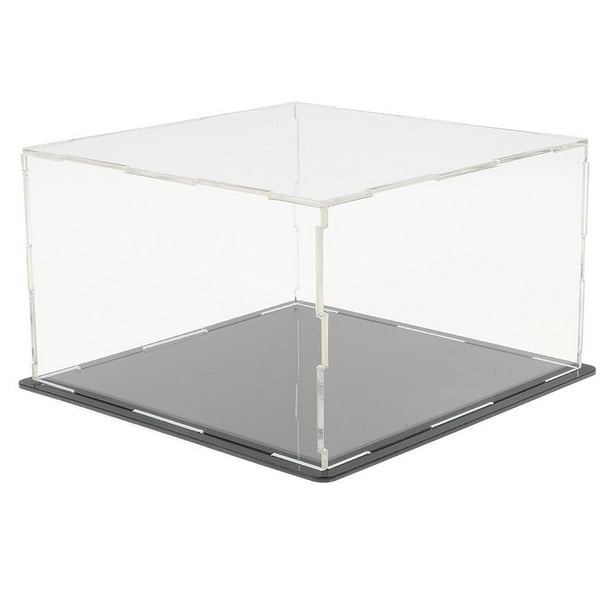 Vitrina de Acrílico CUTICAT a prueba de polvo 13x13x8cm