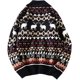 thumbnail image 1 of Suéteres vintage para mujer Otoño Invierno Retro Rayas de gran tamaño Suéter Casual Suelto Jumper Tops Café..., 1 of 4