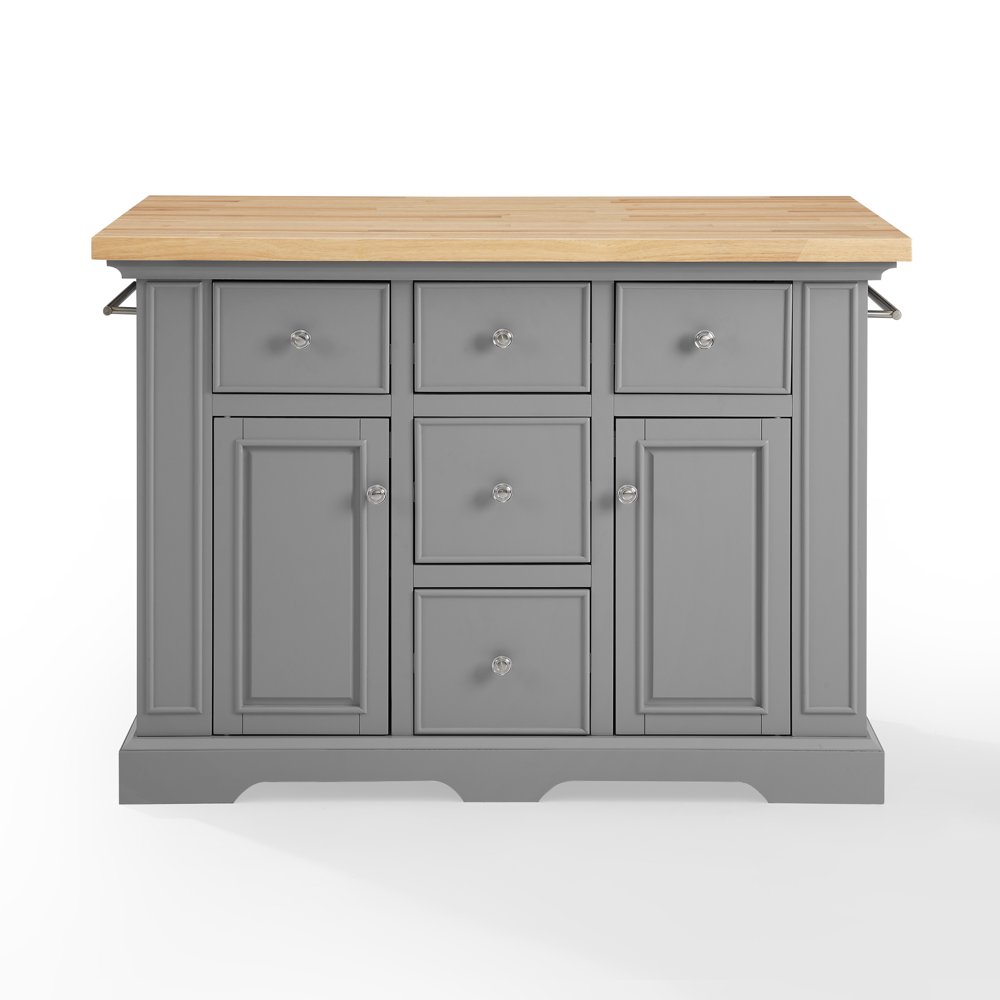 Julia Wood Top Kitchen Island