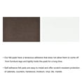 thumbnail image 3 of Felt Furniture Pads, 6.02" x 4.4" Self Adhesive Square Floor Protectors, Brown 48Pack, 3 of 6
