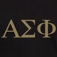 thumbnail image 3 of CafePress - Alpha Sigma Phi Greek Letters Gold T Shirt - Men's Classic Graphic Cotton T-Shirt, 3 of 4