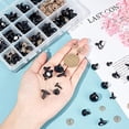 thumbnail image 6 of 324pcs Safety Eyes 15 Styles Kawaii Craft Eyes Round Plastic Craft Eyes Black Stuffed Eyes with Washers for Amigurumi Puppet Teddy Bear Crochet Plush Animal Making, 6 of 9