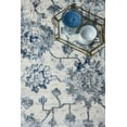 thumbnail image 2 of Designer Home Outback Area Rug 4540 20260 Heirloom Blue Scrolls Petals 2' 7" x  7' 4" Rectangle, 2 of 2
