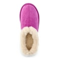 thumbnail image 4 of Pawz Womens Cozy Lined Platform Slippers, 4 of 5
