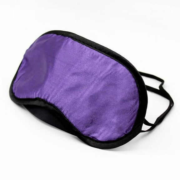 Dream Essentials Snooz Silky Soft Satin Sleep Mask - Purple, Dual Strap Mask With Comfort Bridge to Block Out Light. Blindfold, Eye Shade