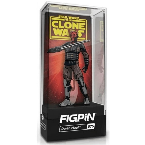 FiGPiN Star Wars Clone Wars Darth Maul  Classic Enamel Pin
