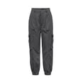 thumbnail image 3 of cocolona Womens Summer Casual High Waist Cargo Pants Elastic Waist Straight Outdoor Hiking Joggers with Pockets, 3 of 5
