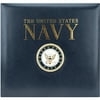 Navy 12X12 Postbound Scrapbook, Dark Blue