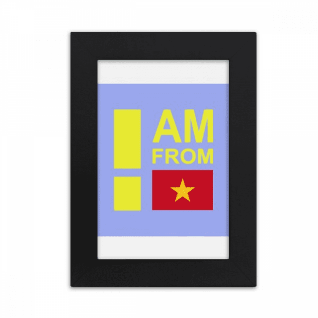 I Am From Vietnam Art Deco Fashion Desktop Photo Frame Picture Display Art Painting Exhibit
