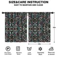 thumbnail image 2 of Blackout Kids Curtains,Pioneer Flower Floral Print Pattern Childrens Insulated Curtains Set Of 2,Bedroom Essentials,Toddler Room Decor 42"x54", 2 of 5