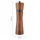 thumbnail image 5 of Functional and Sturdy Wood Salt and Pepper Grinder Set with Rack Stand, 5 of 11