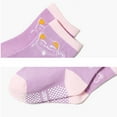thumbnail image 3 of Toddler Crew Socks 12 Pairs Baby Non Slip Skid Ankle Socks with Grips Girls, 3 of 8
