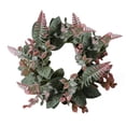thumbnail image 4 of veasfak Candle Artificial Wreath Small Boho Wreath for Bar Tabletop Living Room, 4 of 9