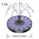 thumbnail image 1 of Enhance Your Outdoor Oasis with Our Solar Powered Water Fountain - 1.5w Pump with 6 Nozzles for Garden, Pond, Pool, and Backyard - Free Standing, Portable, and Floating - Perfect for Bird Bathing, 1 of 5