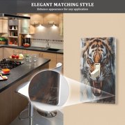 Switch Panel Switch Decoration 2.76x4.53x0.28 Inches Toggle Switch Switch Plate Wall Plates Living Room Kitchen Bedroom Study Switches Big-mouthed Tiger