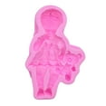 thumbnail image 6 of Vikakiooze under $10, Valentine's Day Pair of Silicone Molds Fondant Chocolate Cake Molds, 6 of 9