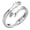 Silver, variant on 925 sterling silver jewelry love hug ring retro fashion tide flow open ring