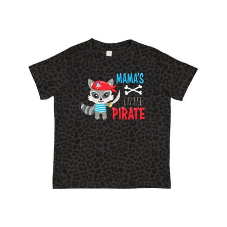 

Inktastic Mama s Little Pirate Cute Raccoon with Sword Gift Toddler Boy or Toddler Girl T-Shirt