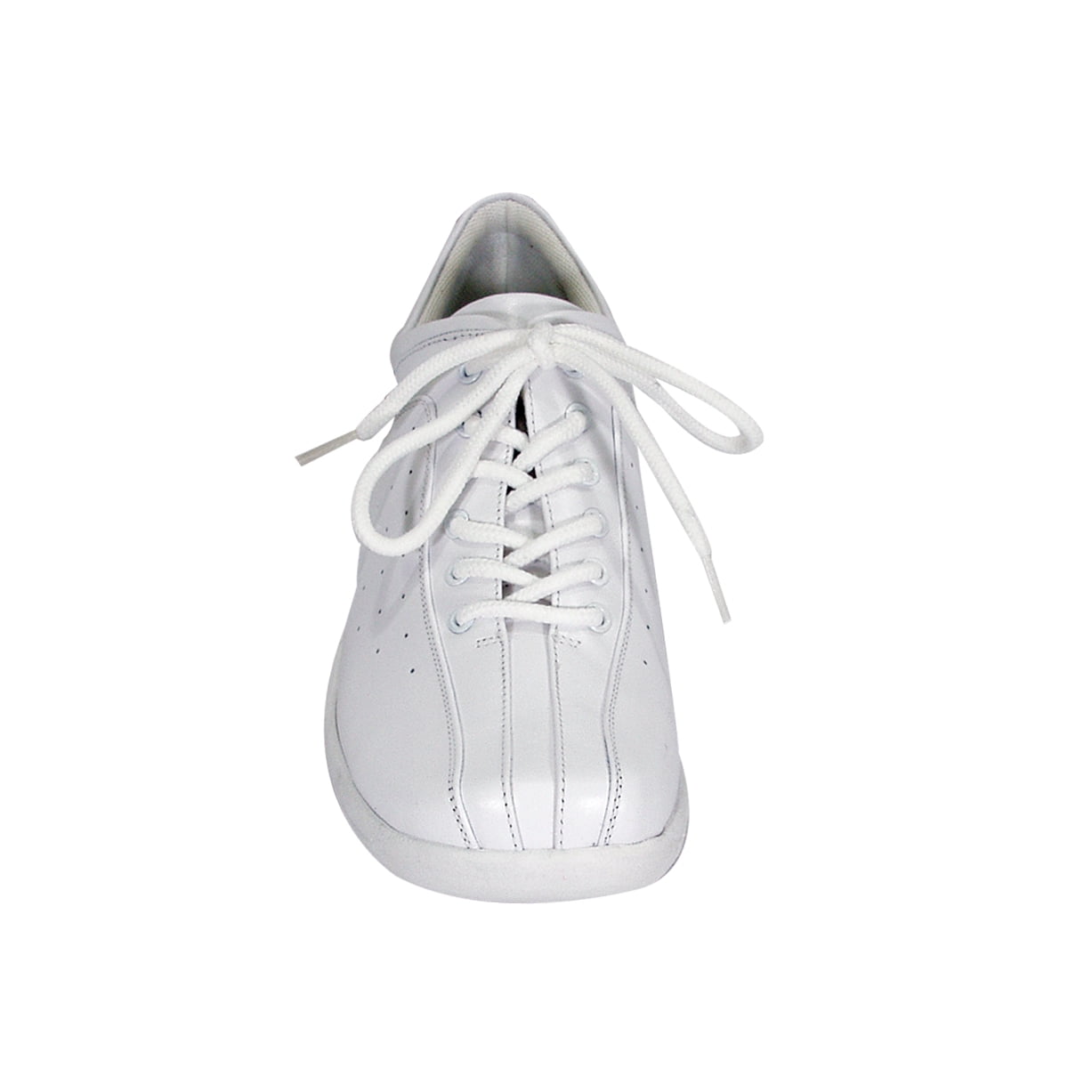 24 HOUR COMFORT Jody Wide Width Professional Sleek Shoe WHITE 5.5
