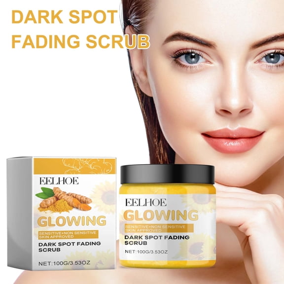 Turmeric Exfoliating Facial Scrub Deep Cleansing Facial Tendering Pores Beauty Facial Cleansing Care