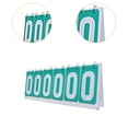 thumbnail image 6 of lacooooppia Sports Scoreboard 6 digits Score Keeper Scoring Board Table Score Flip Score Board for Soccer Volleyball Table Tennis Green, 6 of 8