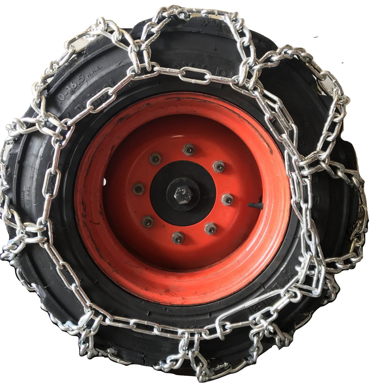 TireChain.com 12-16.5 European Diamond Tractor Tire Chains