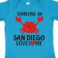 thumbnail image 4 of Inktastic Someone in San Diego Loves Me Boys or Girls Baby Bodysuit, 4 of 5