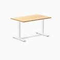 thumbnail image 6 of Desky Zero Bamboo Office Desk - Bamboo / 72 X 30 Inches / Matte Black, 6 of 7