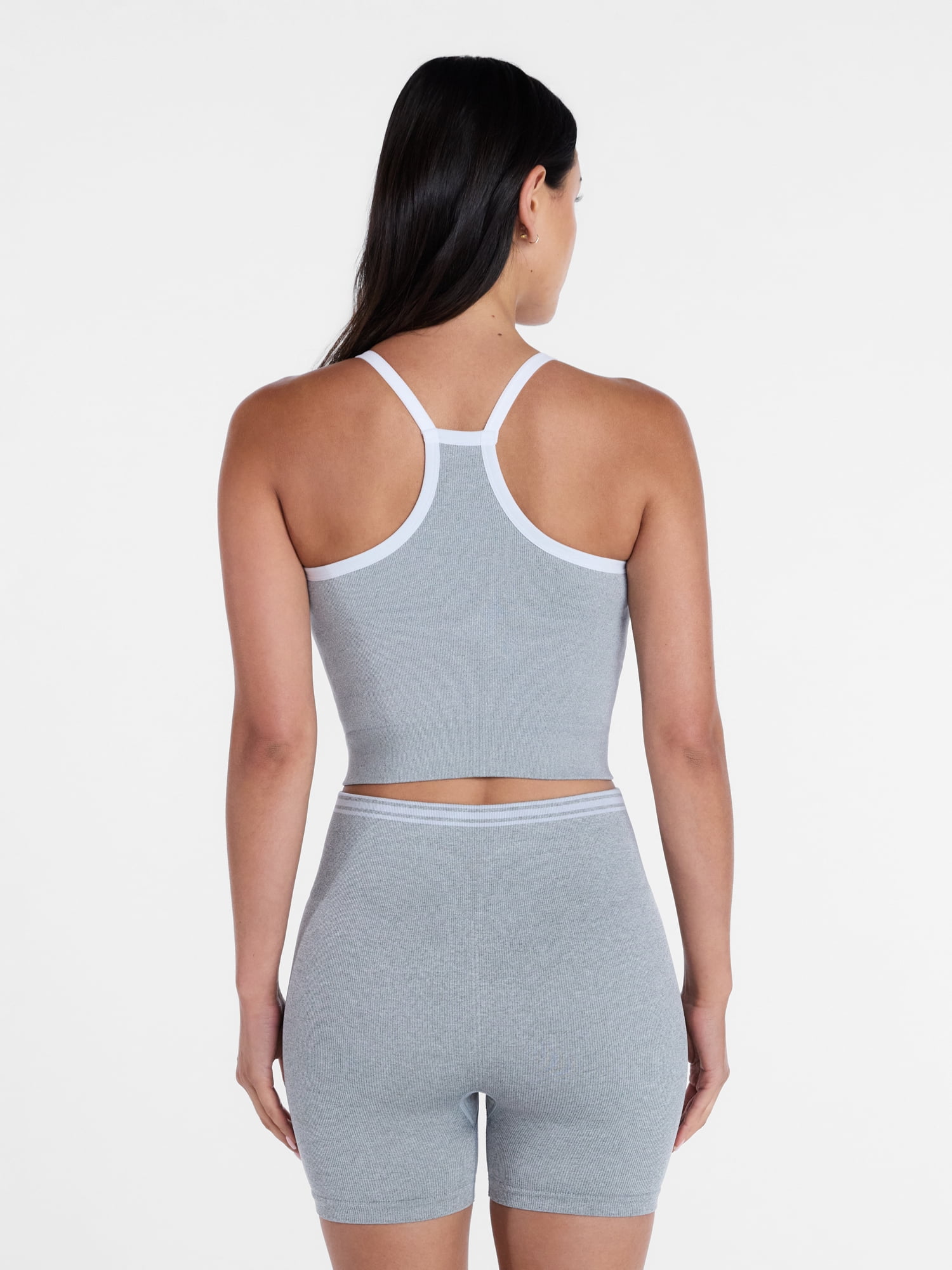 Penn Women's Seamless Racerback Brami & Biker Shorts, 2-Piece Set, Sizes S-XL