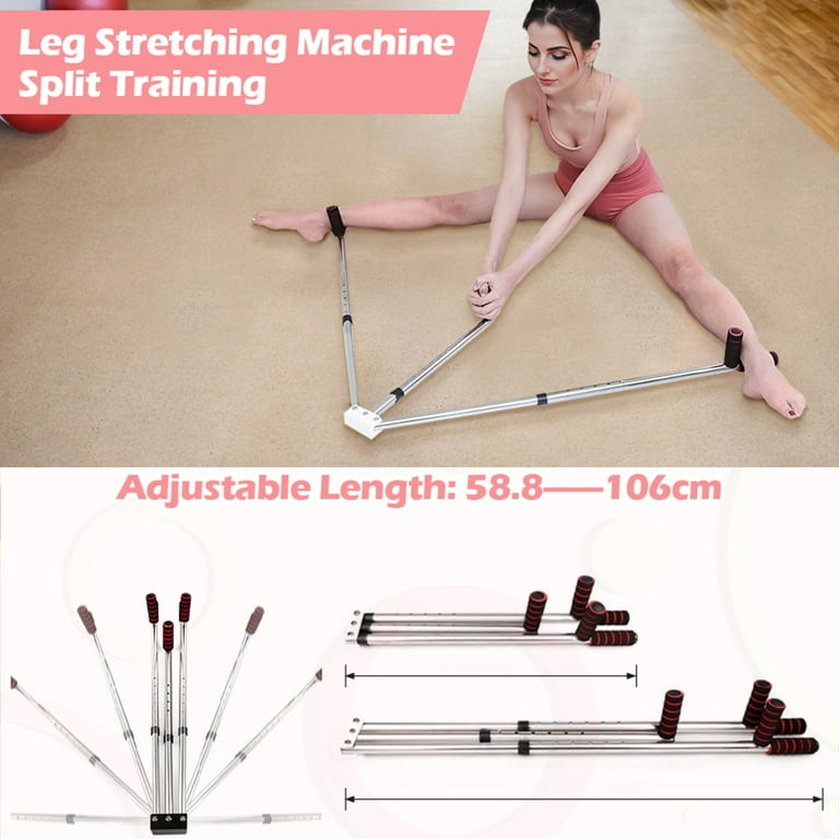 Leg Extension Machine,Split Stretching Equipment,Hip Abductor Machine for  Ballet & Yoga & Dance & Martial Arts & Home Gym Exercise