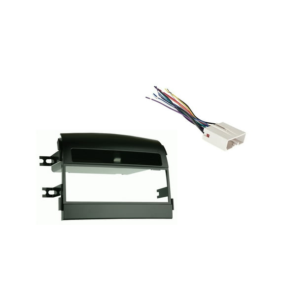 Fits Hyundai Sonata 2006-2008 Single Din Harness Radio Install Dash Kit