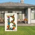 thumbnail image 3 of Amhnf Letter B With Flowers And Butterflies Garden Flag For Home Outdoor Garden Yard Decor 12x18 inch, 3 of 5