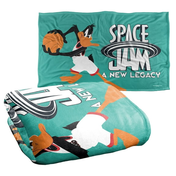 Space Jam: A New Legacy Daffy Silky Touch Super Soft Throw Blanket 36" x 58"