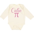 thumbnail image 3 of Inktastic Cutie Pie Pink Boys or Girls Long Sleeve Baby Bodysuit, 3 of 5