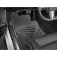 thumbnail image 1 of Weathertech Floor Mat W382 All-Weather; Direct-Fit; Deeply Sculpted Channels; Black; Thermoplastic Elastomer TPE; 2 Piece, 1 of 1