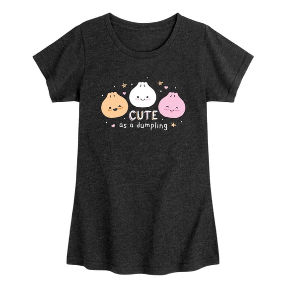 Instant Message - Cute Dumpling Toddler Short Sleeve Graphic T-Shirt