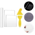 thumbnail image 2 of MasteelfCA 1 Set 5Pcs Clay Sculpting Tools Plastic Scraper Acrylic Sheet Clay Roller, 2 of 8