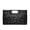 Black Leopard Print, variant on Ladies' Evening Clutch Handbag Formal Party Clutch For Women With Detachable Chain Strap for Wedding Party Prom, Boho Floral